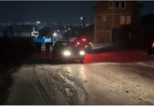 Kjo është gjendja e kësaj rruge në Podujevë nga ngricat – rrëshqasin veturat (VIDEO)