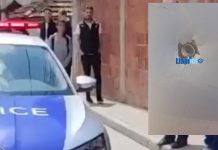 Shqetësuese: Pamje të plumbave që ranë mbi vetura në Podujevë