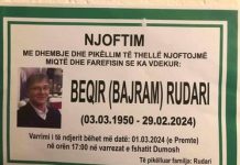 Podujevë: Ndërron jetë veterani i arsimit, Beqir Rudari (Foto)