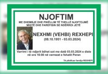 Podujevë; Ndërron jetë Nexhmi Rexhepi (Foto)