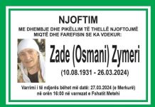Podujevë; Ndërron jetë Zade Zymeri (Foto)