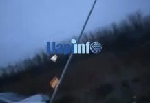 Vetaksident në këtë fshat të Podujevës, vetura godet shtyllën elektrike (Video)