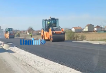 Nis asfalltimi i rrugës Podujevë – Prishtinë (Video)