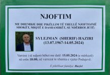 Podujevë; Ndërron jetë Sylejman Haziri (Foto)