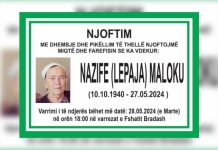 Podujevë: Ndërron jetë Nazife (Lepaja) Maloku (Foto)