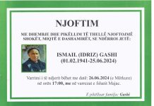 Podujevë; Ndërron jetë Ismail Gashi (Foto)