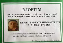 Podujevë: Ndërron jetë Remzije (Bekteshi) Kastrati (Foto)