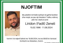 Shumë e dhimbshme; Humb jetën në një aksident në Zvicër, Liridon Zeneli (Foto)