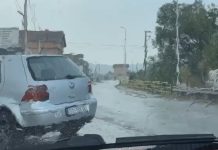 Shiu që ra sot edhe në fshatin Kërpimeh (Video)