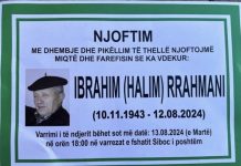 Podujevë; Ndërron jetë Ibrahim Rrahmani (Foto)