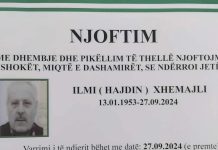 Podujevë; Ndërron jetë Ilmi Xhemajli (Foto)