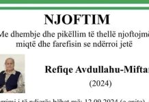 Podujevë; Ndërron jetë Refiqe Abdullahu – Miftari (Foto)