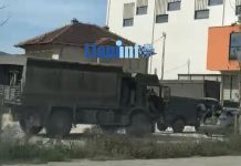 Forca të shumta të KFOR’it britanez shihen në Podujevë