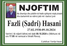 Podujevë; Ndërron jetë Fazli Hasani (Foto)
