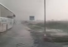 Rebershe shiu që ranë dje në këtë pjesë të Podujevës (Video)