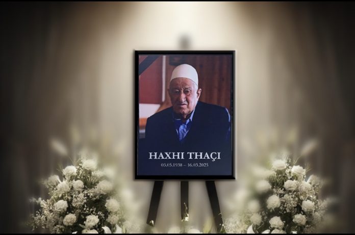Babait të ish presidentit Thaçi i jepet lamtumira e fundit sot në Burojë të Skenderajt