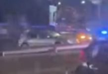 Aksident në Podujevë (Pamje)