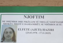 Podujevë: Ndërron jetë Elfete Ajeti – Haziri (Foto)
