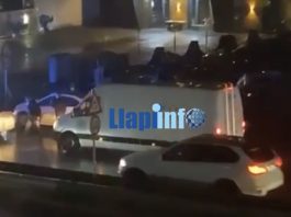 Podujevë; Goditet me veturë një polic, tre të arrestuar (Video)