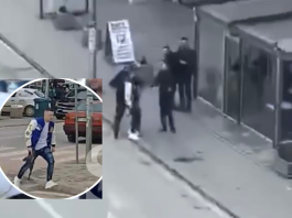 Dalin pamje të reja: Si u ndal i riu me kallashnikov në Podujevë (Video)