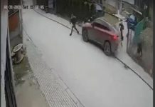 Si në filma, BMW X6 e godet grupin e të rinjve në Vranjevc (Video)