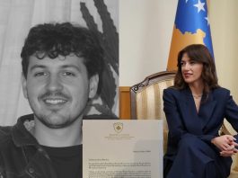 Albulena Haxhiu u dërgon letër familjes Restelica, në 29 vjetorin e rënies së Besnikut