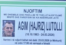 Podujevë; Ndërron jetë Agim Lutolli (Foto)