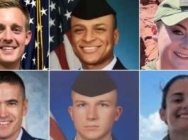 Rrëzimi i aeroplanit në Irak, Pentagoni identifikon gjashtë ushtarët amerikanë që mbetën të vrarë