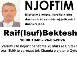 Podujevë; Ndërron jetë Raif Bekteshi (Foto)