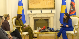 Haxhiu në Presidencë për ta marrë detyrën, Osmani: Të pret punë jo e lehtë, më vjen mirë që po e lë pas një grua