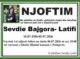Podujevë: Ndërron jetë Sevdije Bajgora – Latifi (Foto)