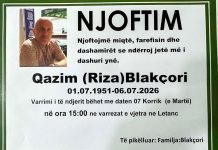Podujevë: Ndërron jetë Qazim Blakçori (Foto)