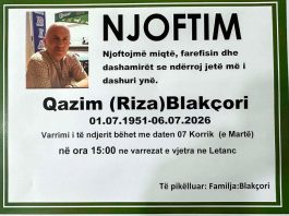 Podujevë: Ndërron jetë Qazim Blakçori (Foto)