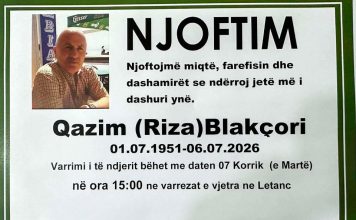 Podujevë: Ndërron jetë Qazim Blakçori (Foto)