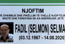Podujevë: Ndërron jetë Fadil Selmani (Foto)