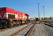 Treni godet për vdekje një grua