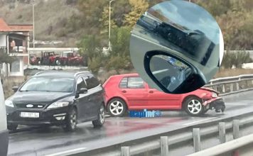 Dy aksidente në rrugën Podujevë – Prishtinë (Video)