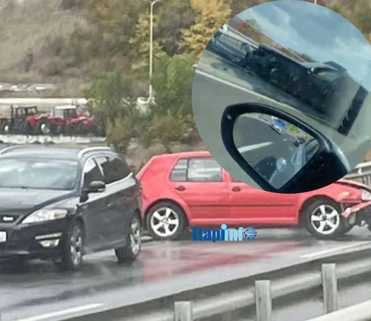 Dy aksidente në rrugën Podujevë – Prishtinë (Video)