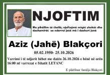 Podujevë; Ndërron jetë Aziz Blakçori (Foto)