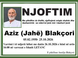 Podujevë; Ndërron jetë Aziz Blakçori (Foto)